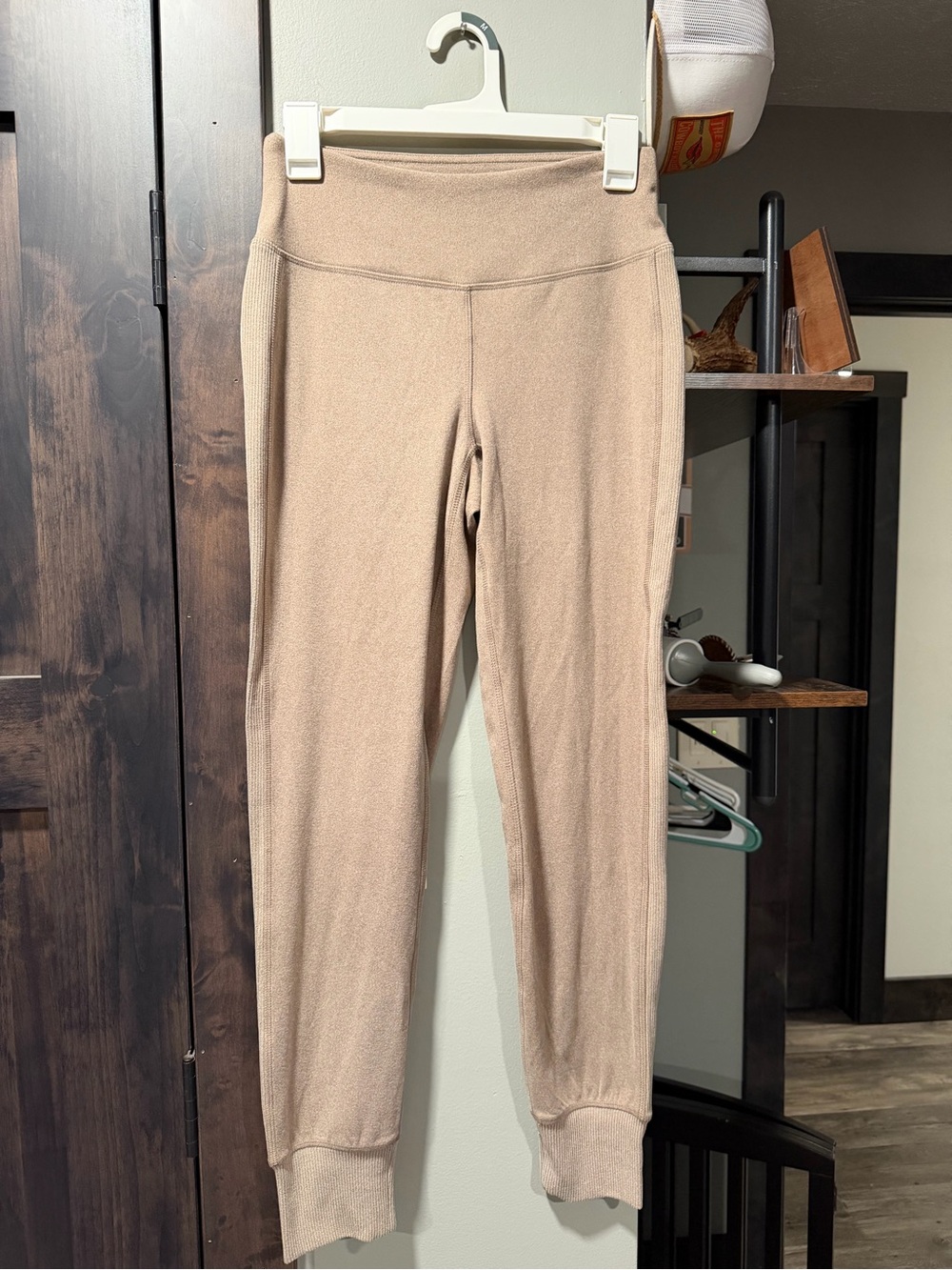 RBX Active Live Life Active Knit Joggers XS NWOT Heathered Beige